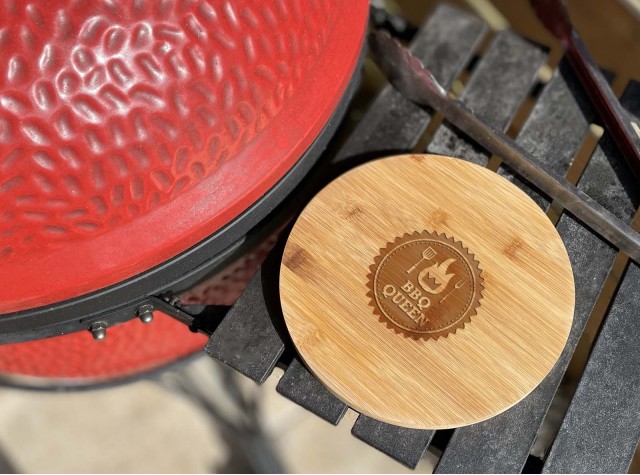 BBQ Queen Round Bamboo Board